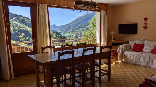 Rent in ski resort 4 room apartment 8 people - Boitivet - Le Grand Bornand - Living room