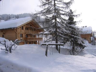 Vacances en montagne Chalet 7 pièces 14 personnes - Chalet Berceau des Pistes - Le Grand Bornand - Extérieur hiver