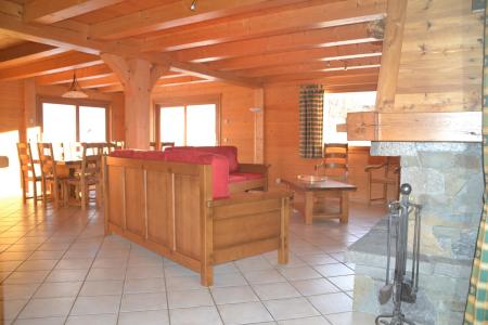 Rent in ski resort 7 room chalet 14 people - Chalet Berceau des Pistes - Le Grand Bornand - Living room