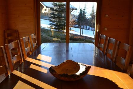 Location au ski Chalet 7 pièces 14 personnes - Chalet Berceau des Pistes - Le Grand Bornand - Séjour