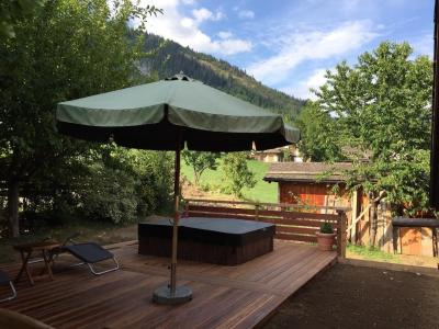 Аренда на лыжном курорте Апартаменты 6 комнат 12 чел. (1) - Chalet Bon Vieux Temps - Le Grand Bornand - Терраса