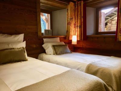 Skiverleih 4-Zimmer-Holzhütte für 6 Personen - Chalet Coeur de neige - Le Grand Bornand - Schlafzimmer