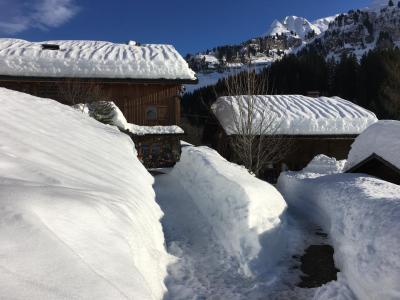 Vacances en montagne Appartement 4 pièces cabine 6 personnes - Chalet Coeur de neige - Le Grand Bornand - Extérieur hiver