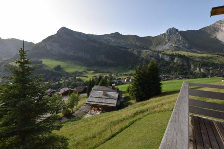 Ski verhuur Chalet triplex 6 kamers 11 personen - Chalet d'Anne - Le Grand Bornand - Balkon