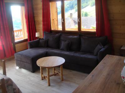 Аренда на лыжном курорте Апартаменты 2 комнат кабин 4 чел. - Chalet Etche Ona - Le Grand Bornand - Диван
