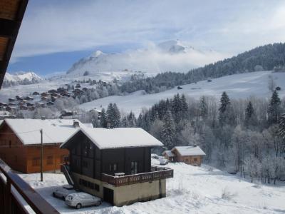 Vacances en montagne Appartement 4 pièces mezzanine 12 personnes (8) - Chalet Fleur des Alpes - Le Grand Bornand - Extérieur hiver