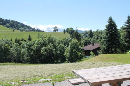 Ski verhuur Appartement 4 kamers 9 personen (326) - Chalet Fleur des Alpes - Le Grand Bornand - Terras