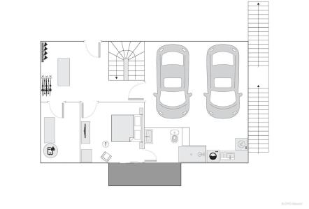 Location au ski Chalet triplex 6 pièces 12 personnes - Chalet Hartza - Le Grand Bornand - Plan