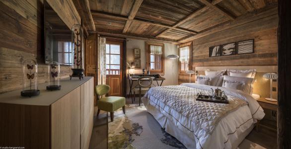 Rent in ski resort 7 room triplex chalet 10 people - Chalet la Ferme de Juliette - Le Grand Bornand - Bedroom