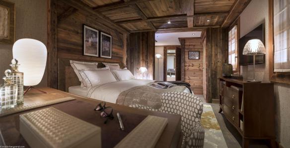 Rent in ski resort 7 room triplex chalet 10 people - Chalet la Ferme de Juliette - Le Grand Bornand - Bedroom