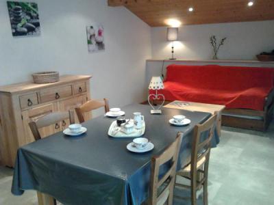 Rent in ski resort 2 room apartment 4 people (02) - Chalet la Place - Le Grand Bornand - Living room