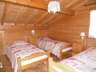 Skiverleih 5 Zimmer Chalet für 9 Personen - Chalet le Bervonne - Le Grand Bornand - Offener Schlafbereich