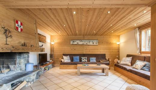 Location au ski Chalet le Marjency - Le Grand Bornand - Séjour