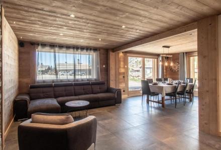 Rent in ski resort 4 room apartment 8 people (8) - Chalet le Sommard - Le Grand Bornand - Living room