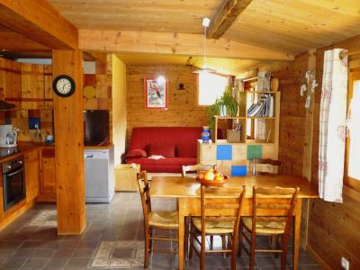 Rent in ski resort 2 room apartment 5 people - Chalet Morizou - Le Grand Bornand - Living room