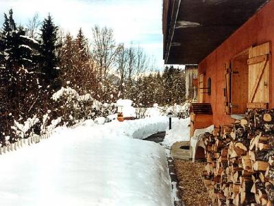 Vakantie in de bergen Studio 4 personen (1) - Chalet Namasté - Le Grand Bornand - Buiten winter