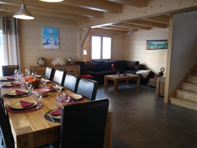 Rent in ski resort 5 room chalet 10 people (001) - Chalet Panorama - Le Grand Bornand - Living room