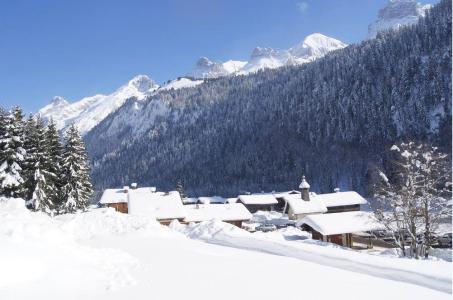 Skiverleih 2-Zimmer-Berghütte für 4 Personen - Chalet Perriades - Le Grand Bornand - Draußen im Winter