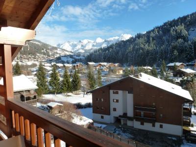 Skiverleih 2-Zimmer-Appartment für 5 Personen - Chalet Rosset Joly - Le Grand Bornand - Terrasse