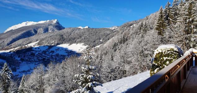 Vacances en montagne Appartement duplex 3 pièces 6 personnes - Chalet Socali - Le Grand Bornand - Extérieur hiver