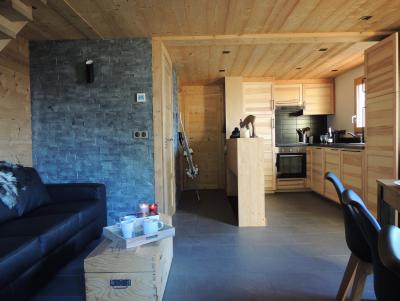 Ski verhuur Appartement duplex 3 kamers 6 personen - Chalet Socali - Le Grand Bornand - Woonkamer
