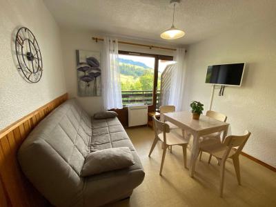 Ski verhuur Studio cabine 4 personen (016) - Chalets de Lessy - Le Grand Bornand - Woonkamer