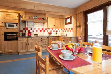 Skiverleih 3-Zimmer-Holzhütte für 6 Personen (2L) - La Résidence Bellachat - Le Grand Bornand - Kochnische