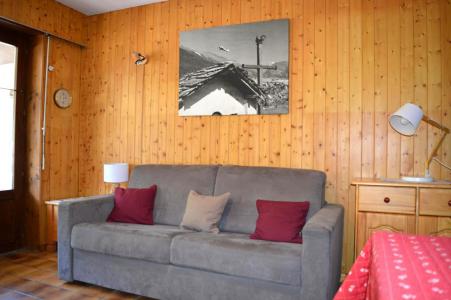 Ski verhuur Studio bergnis 4 personen (1B) - La Résidence Bellachat - Le Grand Bornand - Woonkamer