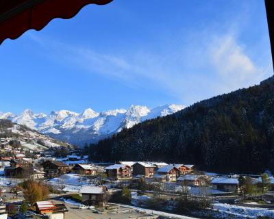 Skiverleih 3-Zimmer-Appartment für 6 Personen (GB880-2) - La Résidence le Danay - Le Grand Bornand - Balkon