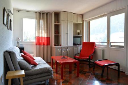 Skiverleih 3-Zimmer-Appartment für 6 Personen (GB770) - La Résidence le Merisier - Le Grand Bornand - Wohnzimmer