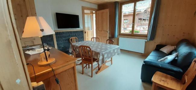 Skiverleih 3-Zimmer-Appartment für 4 Personen (1) - Le Gentiane - Le Grand Bornand - Wohnzimmer