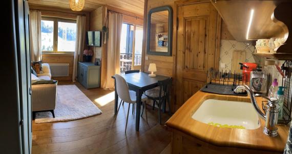Alquiler al esquí Estudio -espacio montaña- para 2 personas - Les Chalets de Lessy - Le Grand Bornand - Apartamento