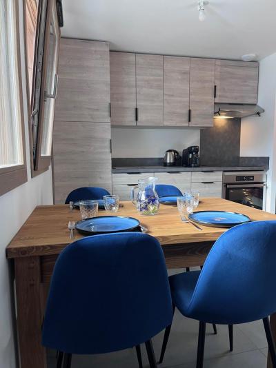 Skiverleih Studio Kabine für 4 Personen - Maclé des Frasses - Le Grand Bornand - Wohnzimmer