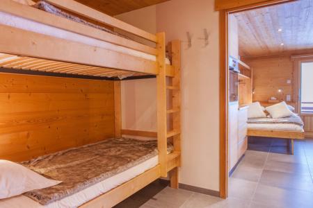 Skiverleih Studio Schlafnische 4 Personen (001) - Résidence Beauregard - Le Grand Bornand - Stockbetten