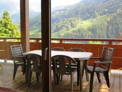 Skiverleih 2-Zimmer-Appartment für 5 Personen (1) - Résidence Boiseraie - Le Grand Bornand - Balkon