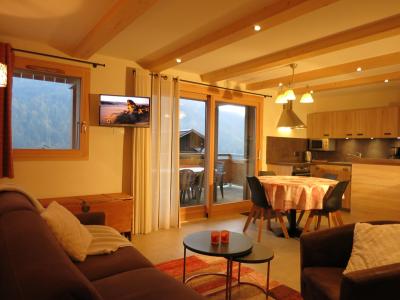 Location au ski Appartement 2 pièces 5 personnes (1) - Résidence Boiseraie - Le Grand Bornand - Séjour