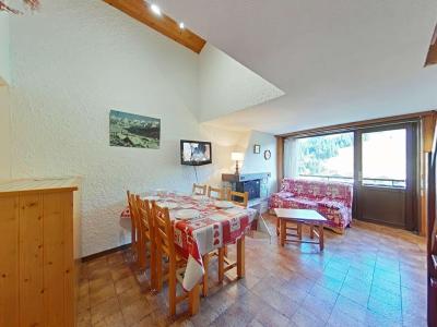 Skiverleih Wohnung 3 Mezzanine Zimmer 6 Leute (2C) - Résidence Chanteneige - Le Grand Bornand - Wohnzimmer