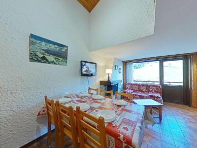 Skiverleih Wohnung 3 Mezzanine Zimmer 6 Leute (2C) - Résidence Chanteneige - Le Grand Bornand - Wohnzimmer