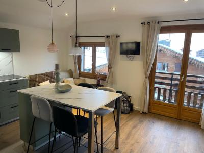 Wynajem na narty Apartament 2 pokojowy 3 osób - Résidence Chardons Bleus - Le Grand Bornand - Pokój gościnny