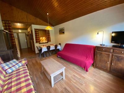 Rent in ski resort 2 room apartment 5 people (3D) - Résidence Charme - Le Grand Bornand - Living room