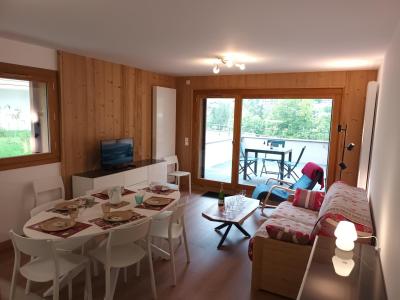 Location au ski Appartement 3 pièces 6 personnes (A101) - Résidence Cristaux - Le Grand Bornand - Séjour