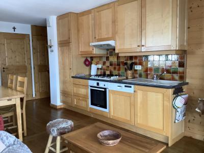 Alquiler al esquí Apartamento 3 piezas para 4 personas - Résidence Jade - Le Grand Bornand - Cocina