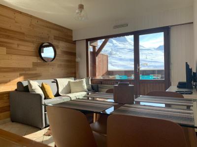 Rent in ski resort Studio sleeping corner 4 people - Résidence Kodiac - Le Grand Bornand - Living room