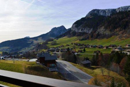 Soggiorno sugli sci Appartamento 2 stanze per 6 persone (B-3Y) - Résidence l'Orée des Pistes - Le Grand Bornand - Balcone