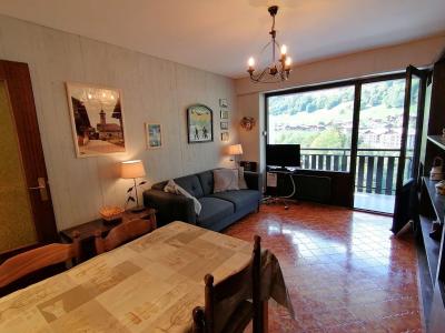 Skiverleih Studio für 4 Personen - Résidence l'Orée des Pistes - Le Grand Bornand - Wohnzimmer