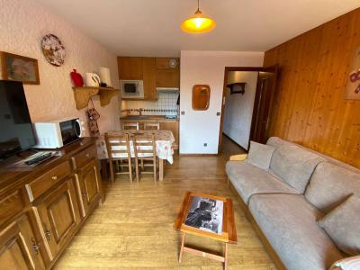 Ski verhuur Studio bergnis 4 personen (02) - Résidence la Clairière - Le Grand Bornand - Woonkamer