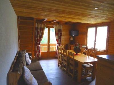 Ski verhuur Appartement duplex 4 kabine kamers 6 personen (1652) - Résidence la Duche - Le Grand Bornand - Eethoek
