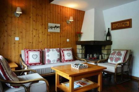 Rent in ski resort 3 room apartment 6 people (ZUIDERENT - BLOM) - Résidence la Piste Rouge A - Le Grand Bornand - Living room