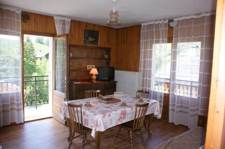 Ski verhuur Appartement 2 kamers 4 personen (0845) - Résidence la Touvière - Le Grand Bornand - Woonkamer