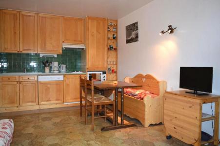 Ski verhuur Appartement 2 kamers 5 personen (2E) - Résidence la Vardase - Le Grand Bornand - Woonkamer